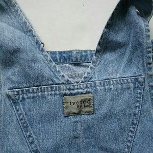 Lee Jeans - Vintage Lee Jean Shorts Denim Overalls Size Large Lee Jeans - Vintage Lee Jean Shorts Denim Overalls Size Large